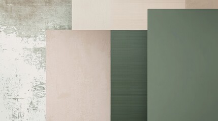 Minimalist design background is showing a variety of different materials and textures, creating a modern and stylish look. The background is perfect for use in a variety of design projects