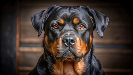 Rottweiler Dog Animal Portrait