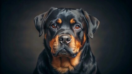 Fototapeta premium Rottweiler Dog Animal Portrait