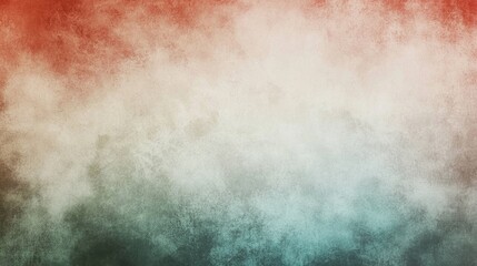 Abstract grunge background featuring an ombre effect fading from red to green, useful for design projects needing a textured background