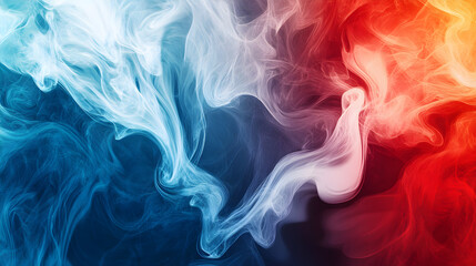 Fototapeta premium Wallpaper Featuring Abstract Smoke Flowing, Misty Patterns for a Subtle Look