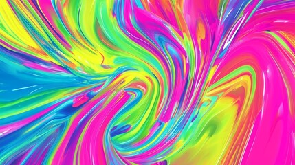 Obraz premium Colorful abstract background resembling a liquid light show, with vibrant colors swirling and mixing together. This mesmerizing design is perfect for projects related to art, music, and technology