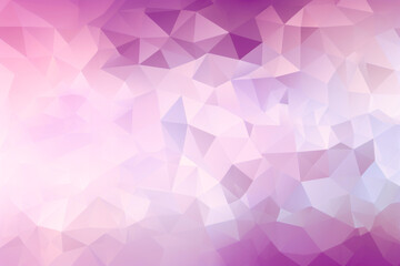 Obraz premium Pink Faceted Crystal Horizon