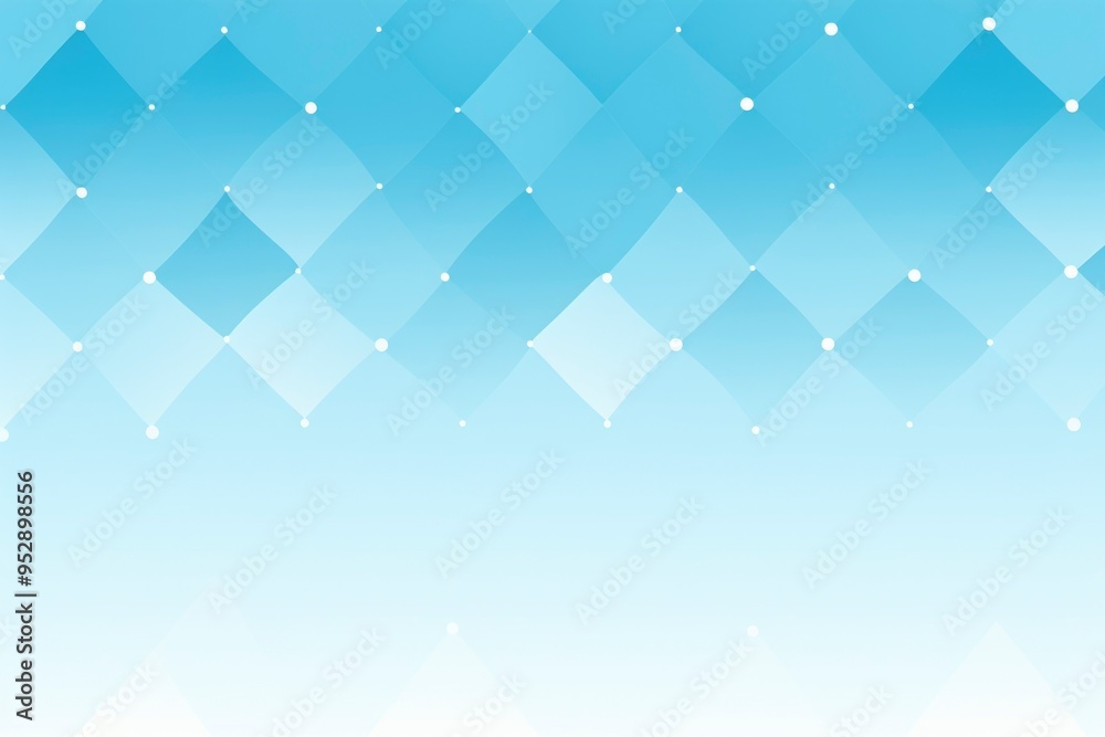 Wall mural Abstract light blue geometric pattern background wallpaper