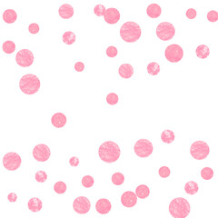 Modern Texture. Rose Stylish Painting. Handdrawn Particle. Celebration Stardust. Pink Minimal Concept. Christmas Element. Golden Abstract Offer. Pink Modern Texture