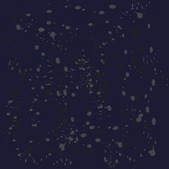 Abstract  art  painting, dark black.