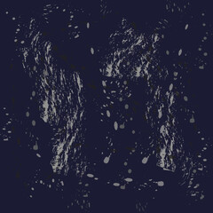 Fototapeta premium Abstract art painting, dark black.