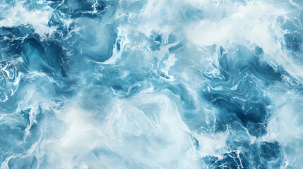 Fototapeta premium Merge the serenity of the sea with dreamlike elements in a marble background. integrate nautical patterns, soft waves,. Dreamlike. Illustration