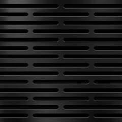 Carbon panel seamless texture. Black fiber material