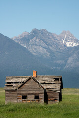 Cabin on the prairie