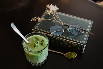 Matcha Green Drink Coffee Shop