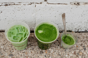 Matcha Green Drink Coffee Shop
