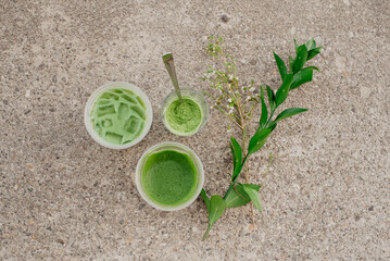 Matcha Green Drink Coffee Shop