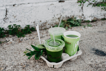 Matcha Green Drink Coffee Shop
