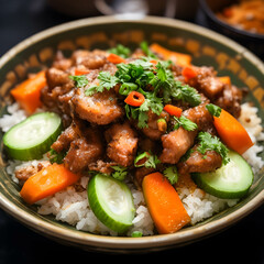Khao Pad dish from Indonesian cuisine