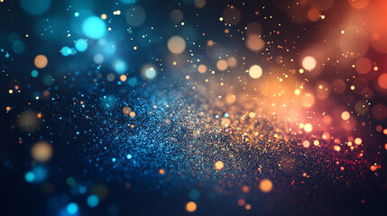 Fototapeta premium 玉ボケが美しいキラキラ背景