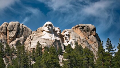 crazy horse memorial big sculture on the mountain at the black hills south dakota taken the august 5th 2015