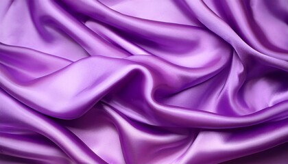 Obraz premium dreamy purple silk waves