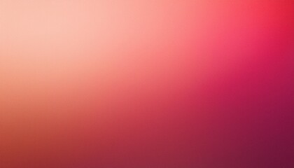 Fototapeta premium pink and red gradient background with grainy texture