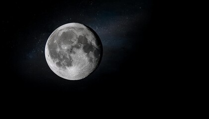 Obraz premium moon hd 8k wallpaper stock photographic image