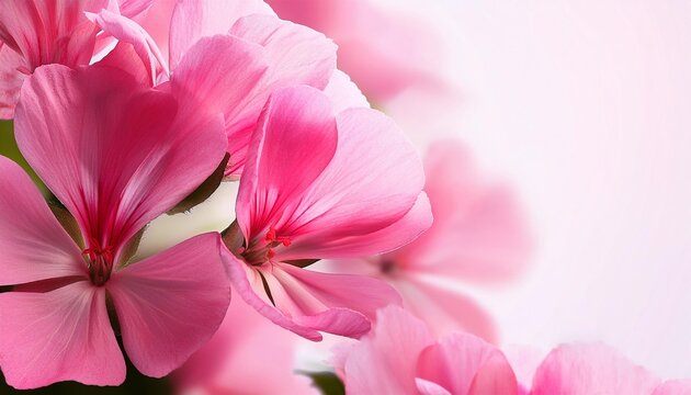 abstract art background of pink germini flowers