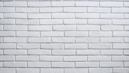 Fototapeta premium background texture of a white brick wall
