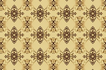 Abstract textile decoration pattern 