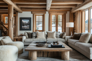 Warmth and Wood: An Inviting Mountain Retreat