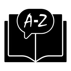 dictionary Solid icon