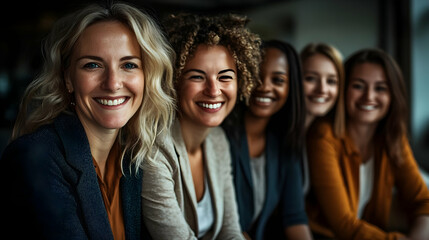 Celebrating Women's Equality Day: A Group of Women Smiling Together