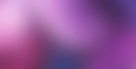 abstract purple gradient background colors with noise effect Grain  wallpaper Grainy noisy textured blurry texture Digital noise gradient. Nostalgia, vintage 70s, 80s style.