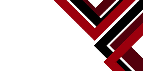 Abstract red, black, grey vector background. Simple red, black, white abstract geometric presentation background with blank space for text. digital technology concept for wallpaper, business banner