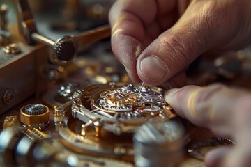 Crafting Timepiece Precision: Watchmaker's Hands