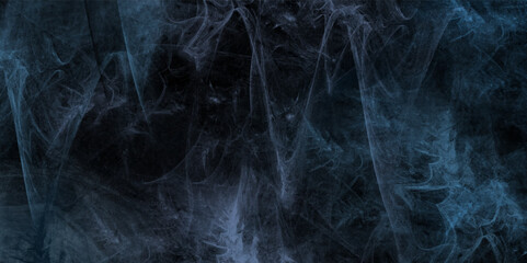 Abstract design with black and blue wall background. Grunge Cement Wall Background. vintage black background of natural cement or stone old texture design. beautiful cloudy blue Blurry and cloudy blue