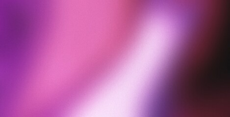 abstract purple gradient background colors with noise effect Grain  wallpaper Grainy noisy textured blurry texture Digital noise gradient. Nostalgia, vintage 70s, 80s style.