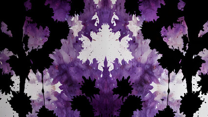 abstract background using symmetrical ink blot patterns