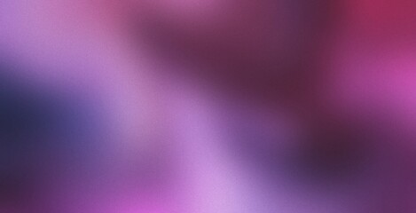 abstract purple gradient background colors with noise effect Grain  wallpaper Grainy noisy textured blurry texture Digital noise gradient. Nostalgia, vintage 70s, 80s style.
