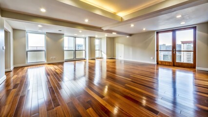 Obraz premium flat and even floor finish