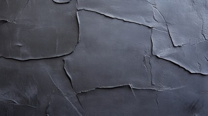 Rugged Black Wall Texture, a coarse, dark surface reminiscent of concrete, offering an industrial aesthetic suitable for various design applications and backgrounds.