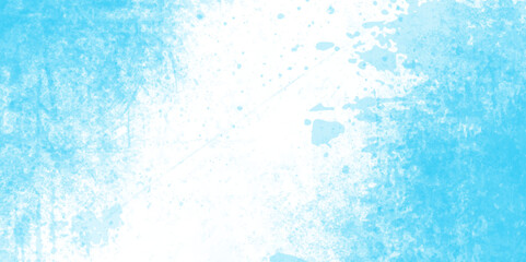 Modern light and bright watercolor grungy texture of cyan pattern floor with imitation of design background, luxury cyan grungy watercolor perfect concept color hand painted abstract background.