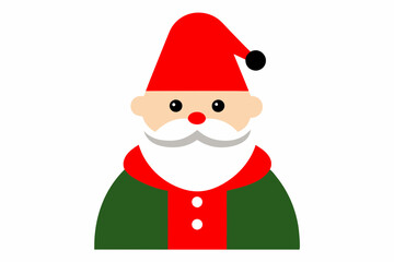 Christmas Santa Claus vector art illustration