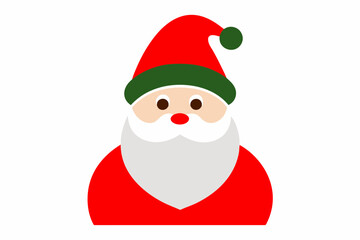 Christmas Santa Claus vector art illustration