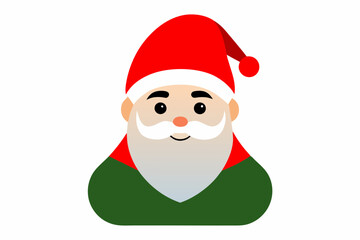 Christmas Santa Claus vector art illustration