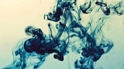 ink pattern in water wallpaper