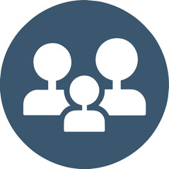 사람 아이콘, 그룹, 인원, 소셜 네트워크 심볼