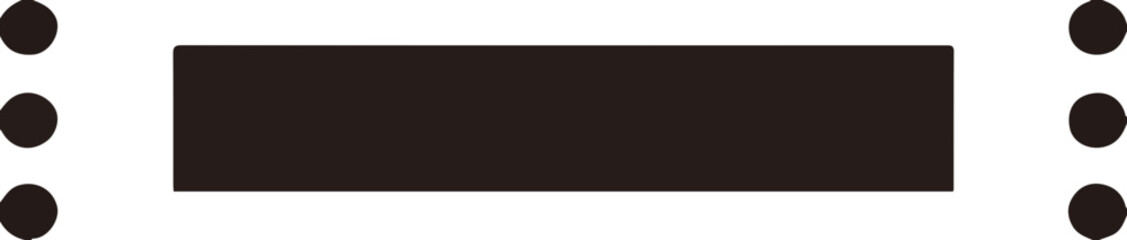 Obraz premium 흰색 배경에 간단한 직사각형 바 아이콘 일러스트