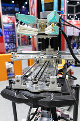 Robotic or mechanical parts and electrical mechanisms are used in robot technology.