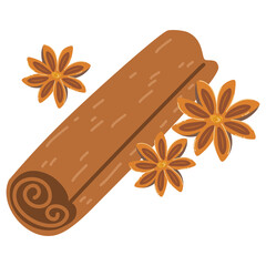Cinnamon Sticks and Star Anise