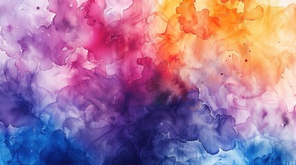 Fototapeta premium watercolour pattern wallpaper