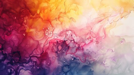 Fototapeta premium watercolour pattern wallpaper